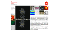 Desktop Screenshot of dielectrophoresis.net